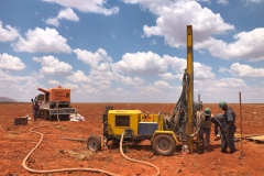 Drilling for water in Betroka