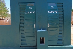 New bathrooms and shower at Toby Betesda